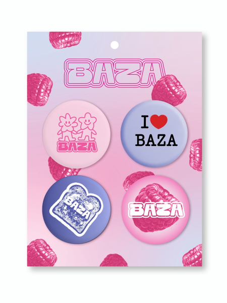Zestaw pinów I <3 BaZa